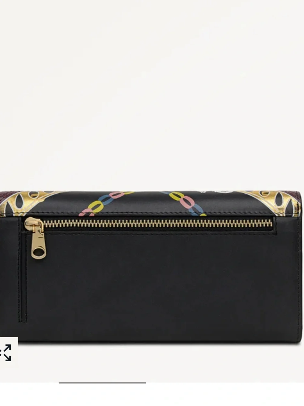 Radley London Party Pals Large Flapover Wallet in Black